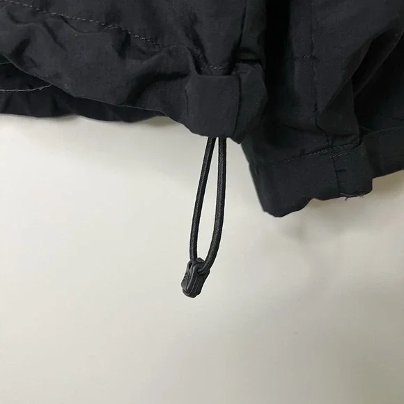 Army Physical Fitness Uniform Jacket Mens Large Black Yellow Nylon Full Zip - Picture 5 of 6